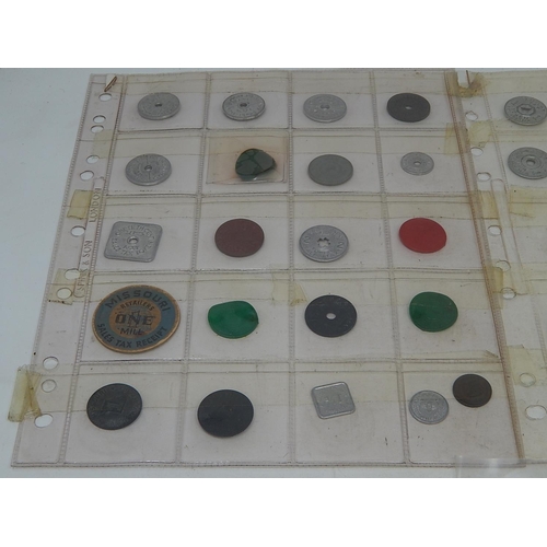 280 - Casino plaques to £100 face value; other gaming tokens, bandit jettons, etc