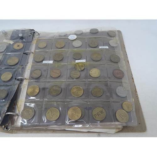 283 - Huge album of tokens, medallions etc many written up and identified