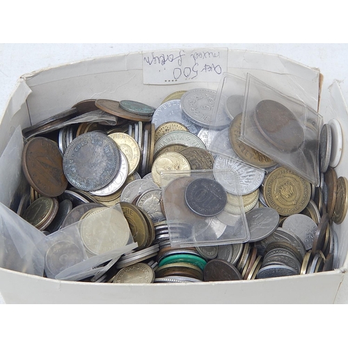 289 - Box of misc coins