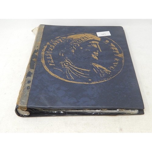 292 - Vintage 'Collecta' album with collection of Brass 3d; Florins and Halfcrowns