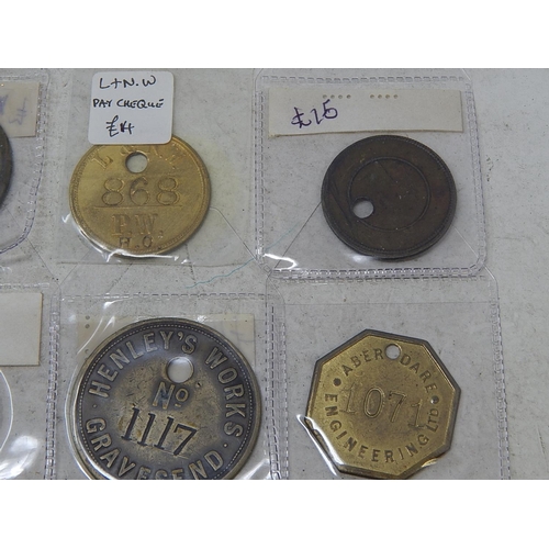 298 - Bag containing 14 x scarce brass medallions, etc originally priced at £14 each