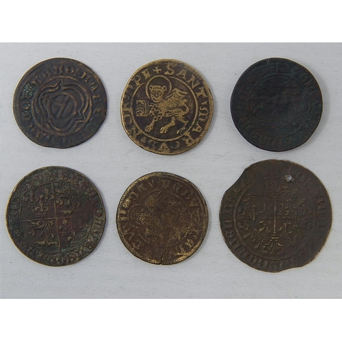 346 - Collection of 16th Century Jettons, Fine or better