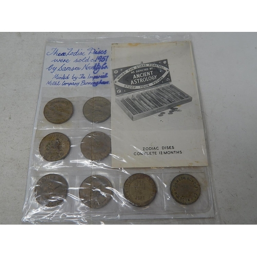 394 - Large Selection of Tokens, Spitalfields, other markets etc on 7 vintage album pages, sorting will re... 