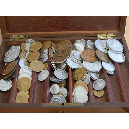 430 - box of tokens, unchecked