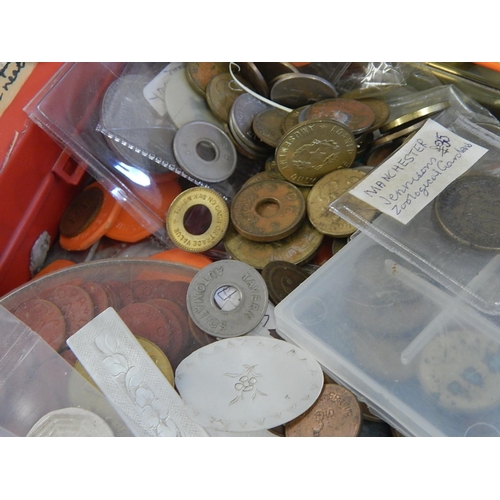 435 - box of coins unsorted and unchecked