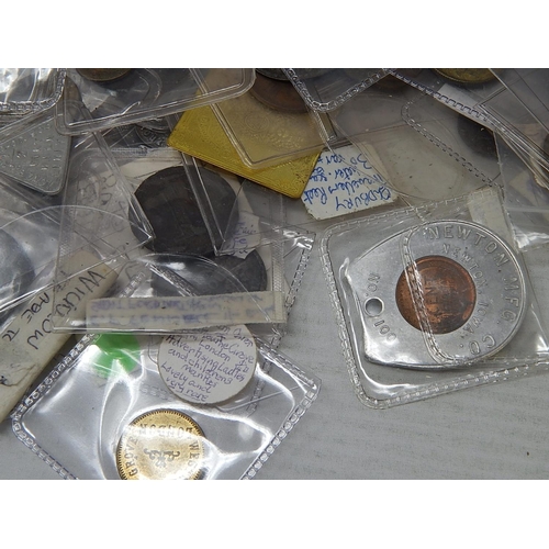 470 - Large collection of early tokens, jettons, passes, Communion Tokens etc