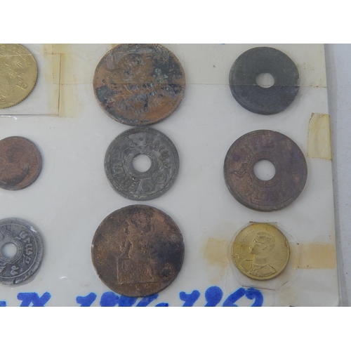 472 - Collection of Siam coins various states of preservation