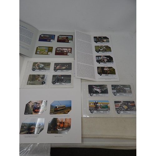 250 - Isle of Man Manx Telecom TT Phonecards Collector Series 1995 12 cards in original folders as issued,... 