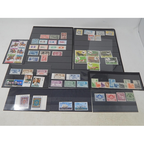 253 - Selection of Mint stamps inc USA, British Antarctic Territories inc Overprints; Thematic cats, horse... 