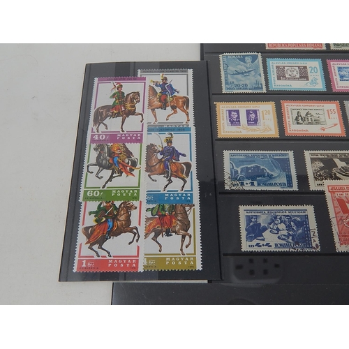 253 - Selection of Mint stamps inc USA, British Antarctic Territories inc Overprints; Thematic cats, horse... 