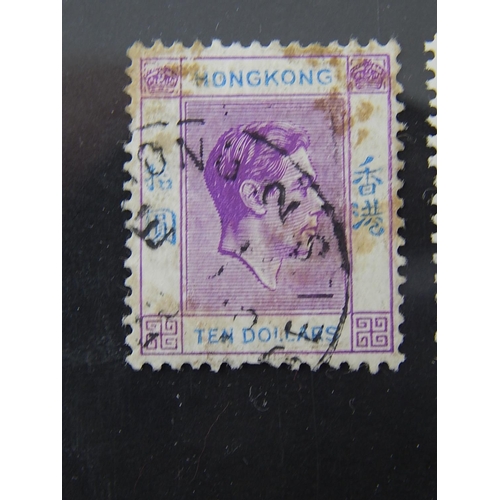 269 - Hong Kong $2 SG 158a Mint cat £55; SG162 $10 Used cat £160, combined cat £215