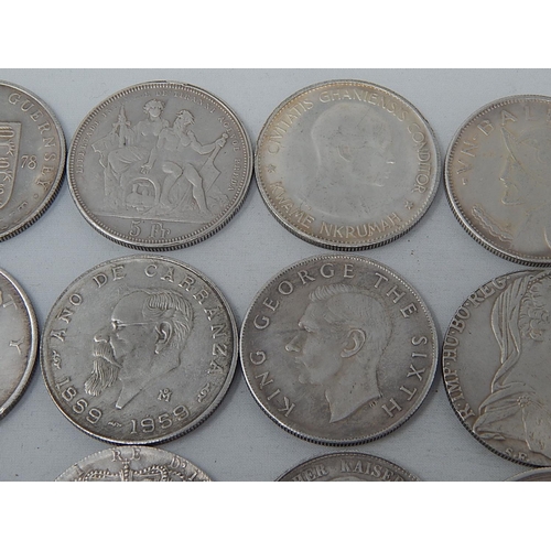 136 - Group of 19 Crown Size Coins believed to all be counterfeit.