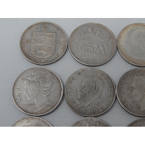 136 - Group of 19 Crown Size Coins believed to all be counterfeit.