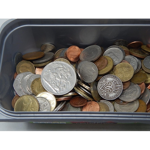 145 - Large Quantity of Coins Contained In Two Boxes.