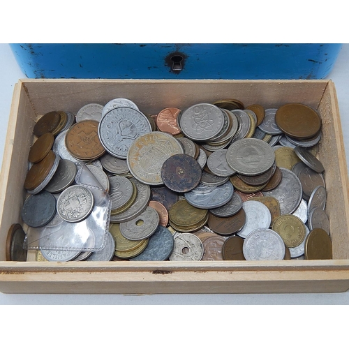 146 - Large Quantity of Coins Contained In Two Boxes.