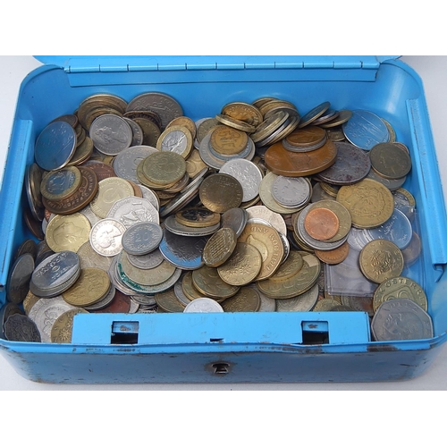 146 - Large Quantity of Coins Contained In Two Boxes.