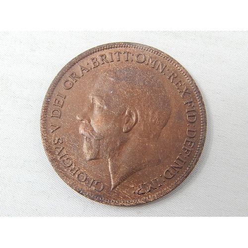 63 - George V Penny 1919 practically Brilliant Uncirculated