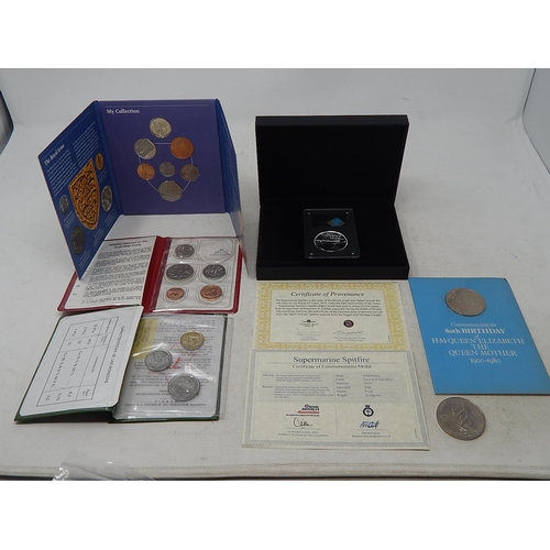 64 - Supermarine Spitfire Commemorative Medal in fitted case with COA, as struck; Royal Australia Mint 19... 