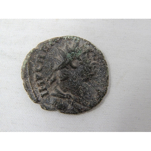 171 - Roman radiates: Quintillus AD 270; Claudius AD 268-270; Silver Radiate of Gallienus AD253-268 joint ... 