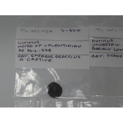 193 - Nummus House of Constantine or Valentinian AD 307-378; Others 321-323; 330-335; 364-378; and 335-337... 