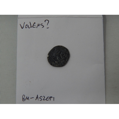 201 - A clipped Silver Roman siliqua, probably of Valens (AD 264-378), probably dating to the period AD 36... 