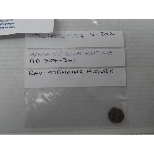 202 - Incomplete plated copy of an Iron Age uninscribed Silver Unit of the Eastern Anglian region/Iceni da... 