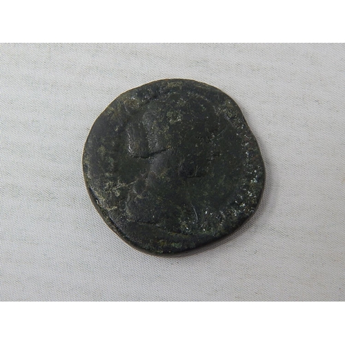 206 - Copper-alloy Roman Dupondius of Hadrian (AD 117-138) dating to the period c.AD 119-121 AD (Reece per... 