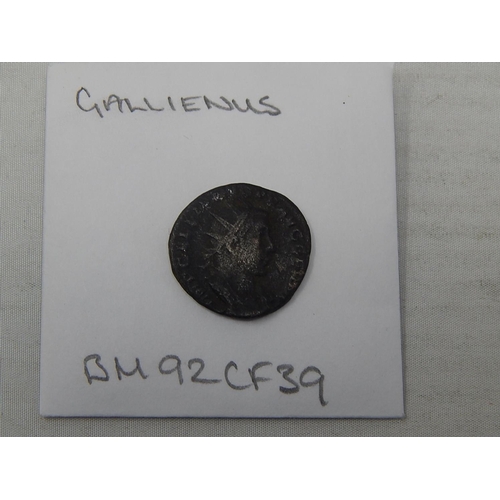 212 - Silver Radiate of Gallienus (AD 53-268) joint reign with Valerian I, dating to the period AD 253-260... 