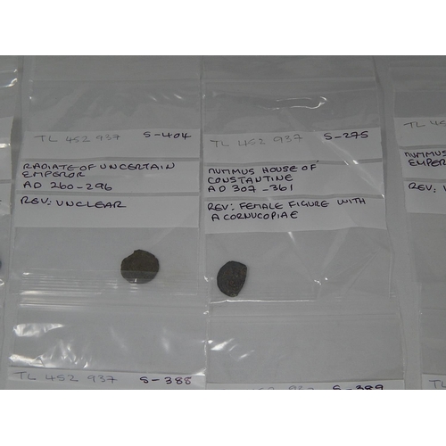 214 - Various Ancient Coins mostly identified by the British Museum (19) various states of preservation