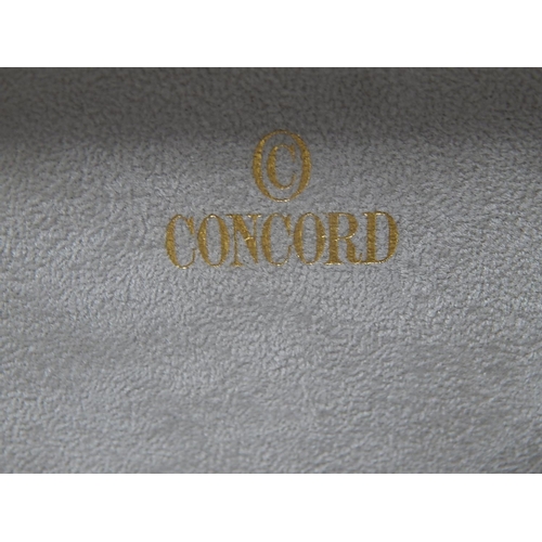 76 - Gentleman's CONCORD SARATOGA 18ct Gold & Stainless Steel Wristwatch with Date Aperture. The Watch is... 