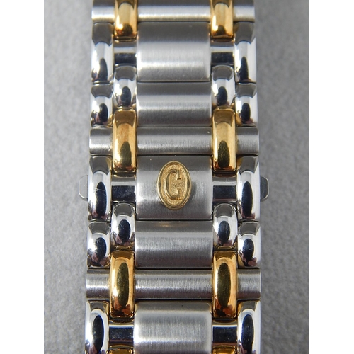 76 - Gentleman's CONCORD SARATOGA 18ct Gold & Stainless Steel Wristwatch with Date Aperture. The Watch is... 