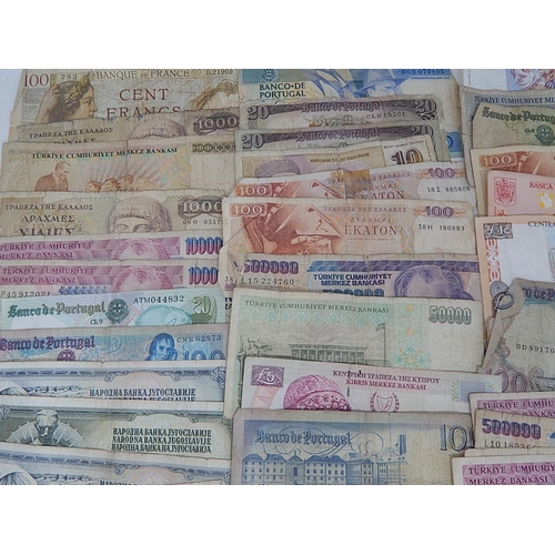 99 - Large Quantity of World Bank Notes.