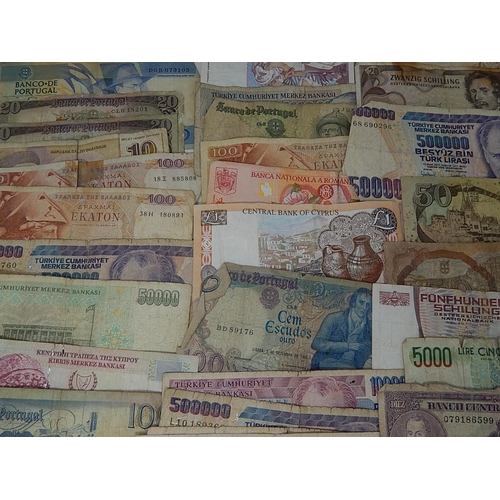 99 - Large Quantity of World Bank Notes.