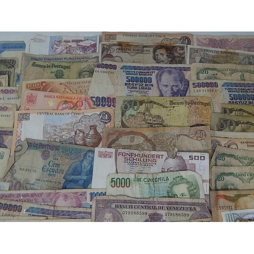 99 - Large Quantity of World Bank Notes.