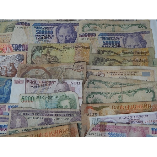 99 - Large Quantity of World Bank Notes.