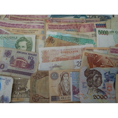 99 - Large Quantity of World Bank Notes.