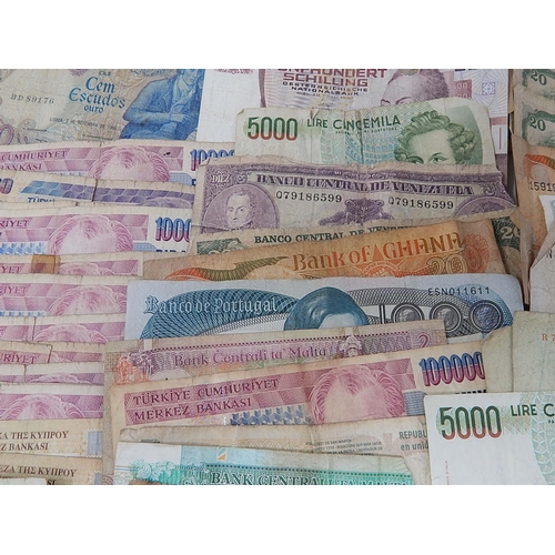 99 - Large Quantity of World Bank Notes.