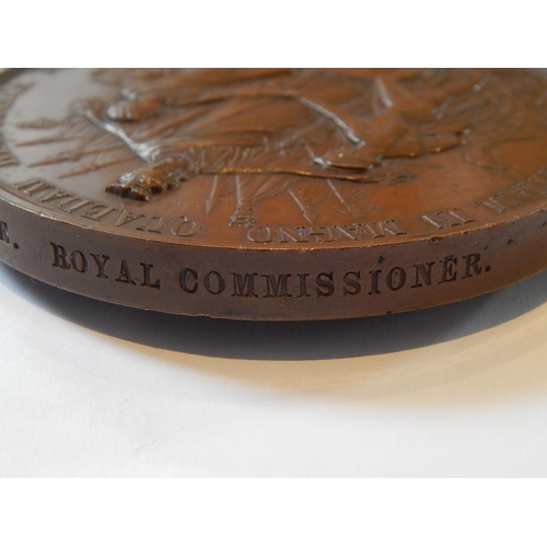 100 - RARE: GREAT EXHIBITION, COUNCIL MEDAL, 1851. Struck in Bronze, by W. Wyon, H. Bonnardel & J.F. Domar... 