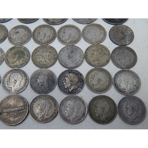 87 - Pre 1947 Silver Coinage: Weight 120g