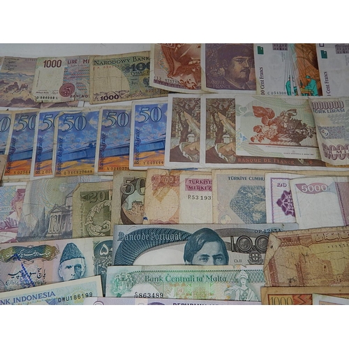 92 - Large Quantity of World Banknotes.