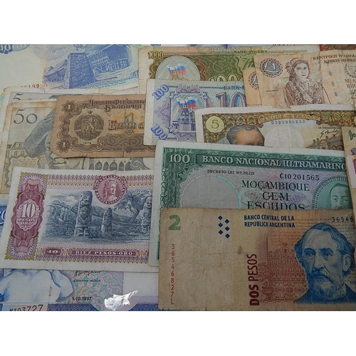 92 - Large Quantity of World Banknotes.