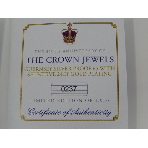 4 - Prince William & Catherine Middleton Royal Engagement .925 Sterling silver with selective gold ink P... 