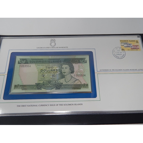 7 - Solomon Islands Coin and Banknote collection dated 1977 inc the rare $10 Banknote, all the notes hav... 