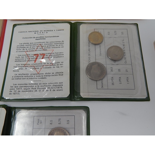 21 - Denmark 1975 Mint set in pack; Rare Brilon Silver Commemorative Medal in presentation case; Churchil... 