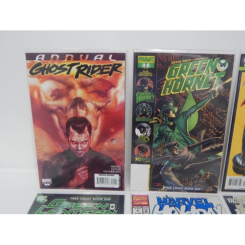 420 - DC & Marvel Comics: Green Hornet: Ghost Rider: Batman & Robin: Green Lantern: Metamorphic & Aquaman:... 