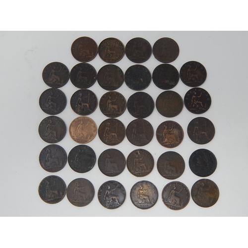 50I - Queen Victoria Farthings (34), various conditions.