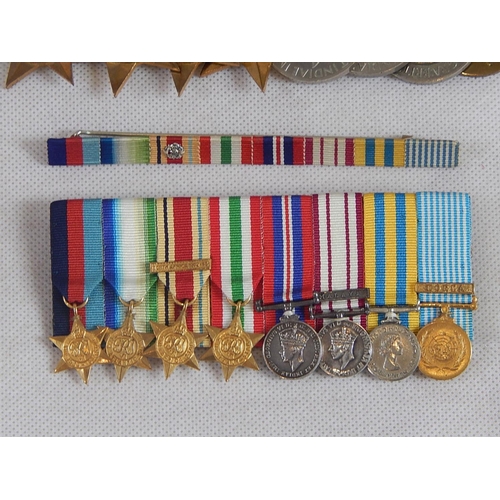 55 - The Medal Group, Miniatures & Naval Dress Sword of Lieutenant Kenneth Lewyn Edwards (1920-2010) Roya... 