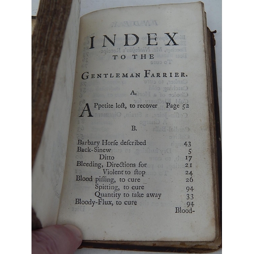 85 - BOOKS: Gentleman Farrier 1742