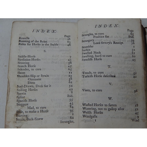 85 - BOOKS: Gentleman Farrier 1742