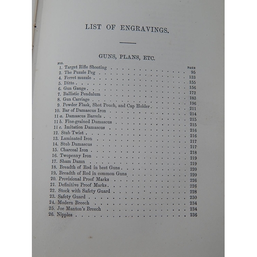 94 - BOOKS: The Shot-Gun & Sporting Rifle by Stonehenge 1862: Illustrated with numerous engravings.